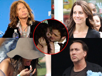 Vanessa Hudgens, Steven Tyler, Kate Middleton, Nicolas Cage, Kristen Stewart, Robert Pattinson Vanessa Hudgens, Steven Tyler, Kate Middleton, Nicolas Cage, Kristen Stewart, Robert Pattinson